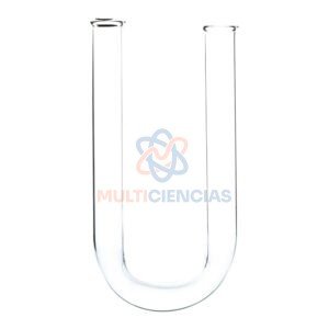 tubo de vidrio de laboratorio