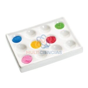 placa de porcelana