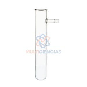 tubo de vidrio de laboratorio