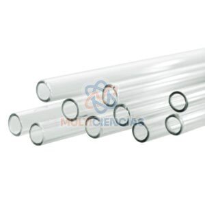 tubo de vidrio de laboratorio
