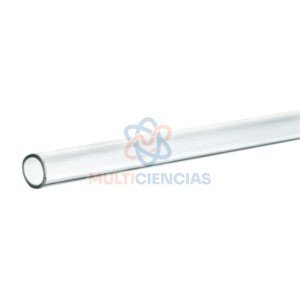 tubo de vidrio de laboratorio