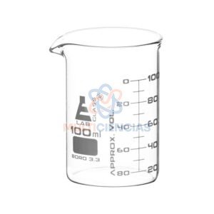 Vaso astm de vidrio Labglass