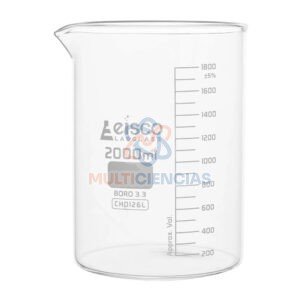 Vaso de vidrio forma baja Labglass