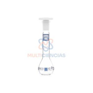 Matraz aforado con tapón plástico Labglass